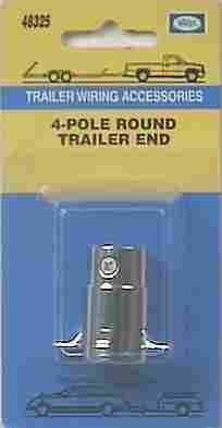 UNITED MARKETING INC HPK48325 Hopkins Trailer End Connector 4 Pole 6 - 12 V, 8 A