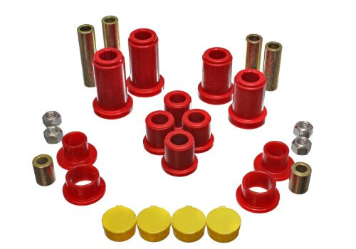 ENERGY SUSPN 33190R Energy Suspension 3.3190R Front Control Arm Bushing Set for Silverado/K1500 4WD