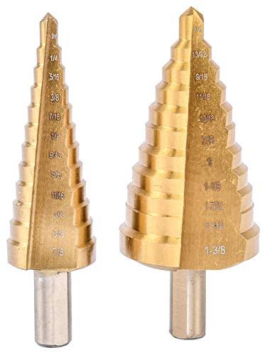 Wilmar W9004 Performance Tool 2-PieceTitanium Step Drill Set