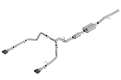 BORLA 140774BC Silverado/Sierra 1500 6.2L 2019 Cat Back Exhaust S Type