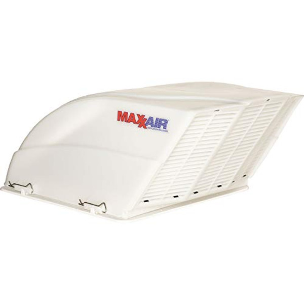 MAXXAIR VENT 00955001 Maxxair 00-955001 White Fanmate Cover with Ez Clip Hardware