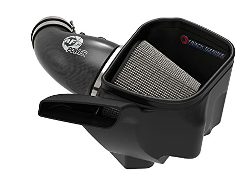 AFE 5710014D POWER 57-10014D Track Series Carbon Fiber Intake System, Washable, Oil-Free Media, fits Jeep Grand Cherokee (WK2) 12-21 V8-6.4L HEMI