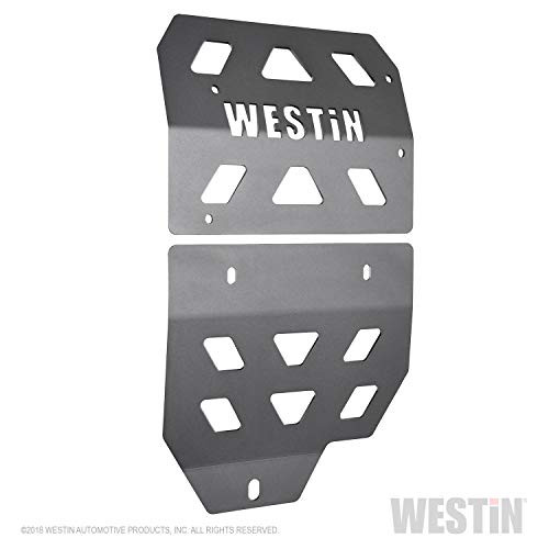 WESTIN 4221075 Textured Black Transmission Pan Skid Plate Wrangler JL 2dr/Wrangler JL Unlimited 4dr 2018-2019