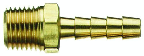 HIGHLINE-WARREN PL21-123 Tru-Flate 1/4" Male Hose End Barb Type Hose Fitting
