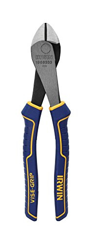 IRWIN SPEEDBOR PE1968333 Irwin Tools Irwin VISE-GRIP Diagonal Cutting Pliers, Lh, 8"