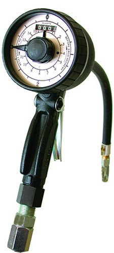 NATIONAL SPENCER, INC. NS1515 National-Spencer Mechanical Quart Totalizing Pistol-Type Meter with 14" Hose, 1/2" NPT