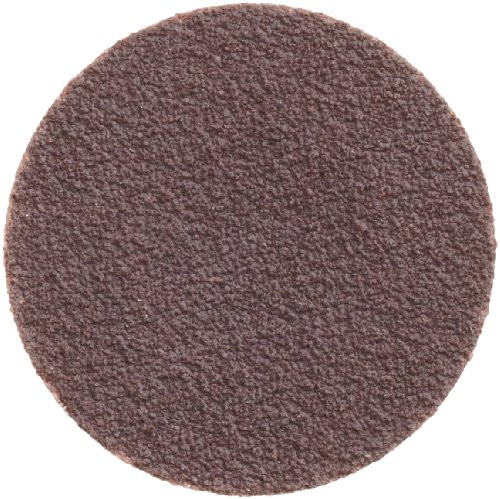 NORTON DOOR CONTROLS NR38206 Norton R228 Metalite Speed-Lok Abrasive Disc, Cloth Backing, TS, Aluminum Oxide, 3" Diameter, Grit 24 (Pack of 10)