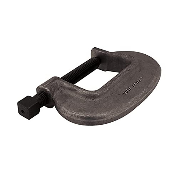 JPW INDUSTRIES INC WC14554 Wilton 4-Fc, "O" Series Bridge C-Clamp-Full Closing Spindle, 0-Inch-4-1/2-Inch Jaw Opening, 2-3/4-Inch Throat Depth JPW INDUSTRIES INC WC14554 Wilton 4-Fc, "O" Series Bridge C-Clamp-Full Closing Spindle, 0-Inch-4-1/2-Inch Jaw Opening, 2-3/4-Inch Throat Depth
