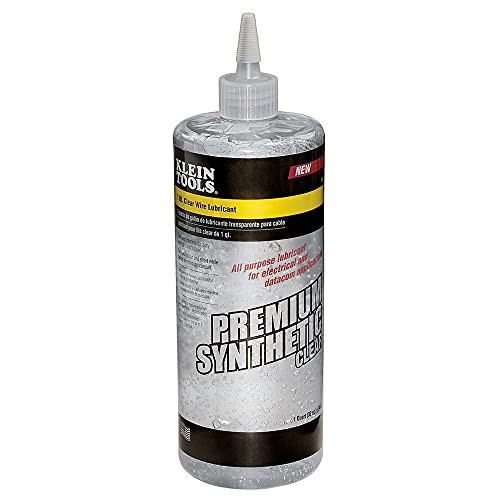 Klein Tools KLN51028 INC LUBRICANT PREMIUM SYNTHETIC CLEAR (1 QT)