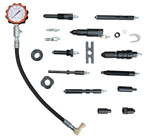 Kastar KHTU-15-70 Lang Tools Diesel Compression Test Set with Tester and Adapters