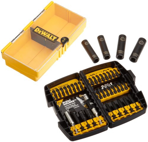 DeWalt DW2169 38-Piece Impact-Driver Ready Accessory Set, Small