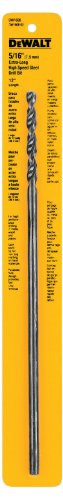 DeWalt DW1608 5/16-Inch by 12-Inch Extra Long Black Oxide Twist Drill Bit