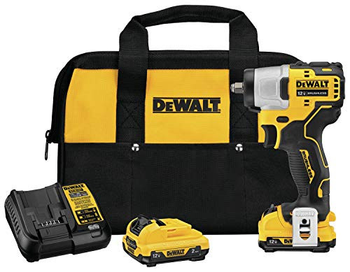 DeWalt DWDCF902F2 XTREME 12V MAX Brushless 3/8 in. Cordless Impact Wrench Kit