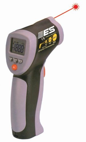 Electronic Specialties ESEST65 , INC. Laser Guided Thermometer w/Carry Case