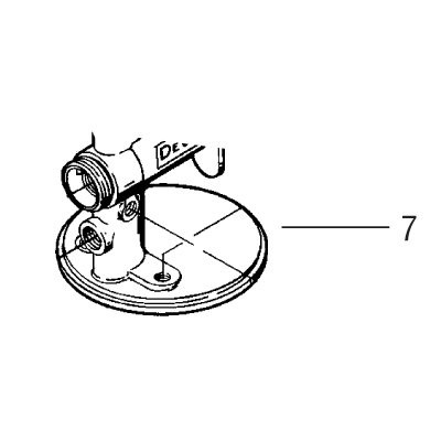 DeVilbiss DV190901 AUTOMOTIVE REFINISHING KB-70 PRESS CUP LID FOR KB555