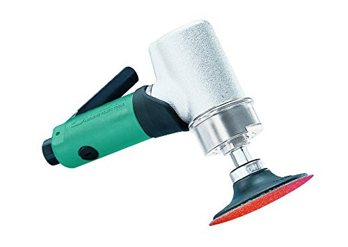 Dynabrade DB52410 3-Inch 15000 RPM 7 Degree Offset Handle Disc Sander, Teal