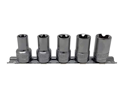 CTA Tools CTA5065 CTA Manufacturing 0.37 in. 5-Point Torx Plus Socket Drive Set - 5 Piece