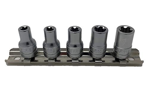 CTA Tools CTA5064 CTA CTA- 0.25 in. Drive 5 Point EPR Torx Plus Socket Set - 5 Piece