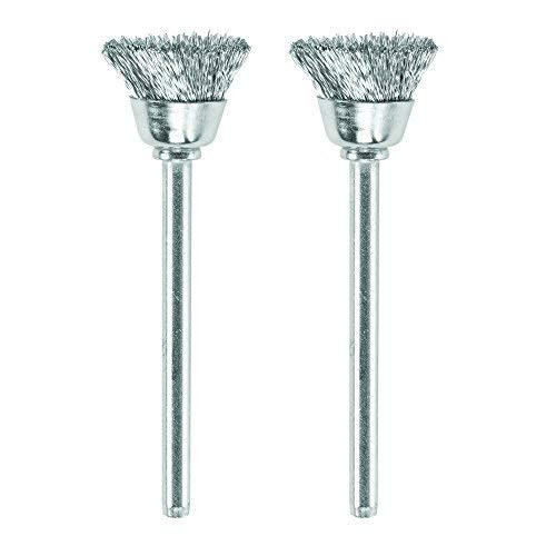 ROBERT BOSCH - VERMONT AMERICAN/DREMEL DE442-02 CARBON STEEL BRUSHES (2PK) 1/2