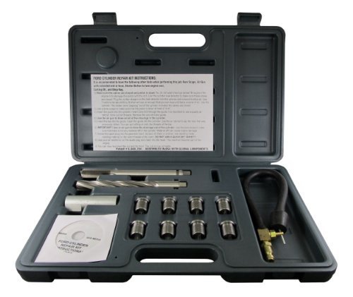 Horizon Tool CV38900 CalVan Tools Two Valve Ford Triton Tool Kit - Foolproof Repair System, Spark Plug Thread Repair Kit. Tools and Equipment
