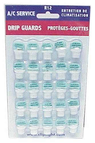 Cliplight CU96625 MANUFACTURING CO DRIP GUARDS R-134A(25 PER CARD)