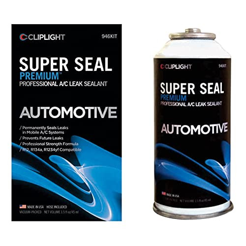 Cliplight CU946KIT CG Super Seal Premium A/C SystemLeak Repair Kit