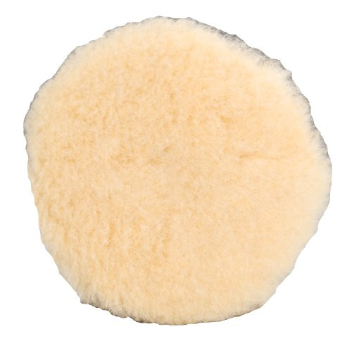 Dynabrade DB90036 5-Inch Natural Sheepskin Wool Polishing Pad