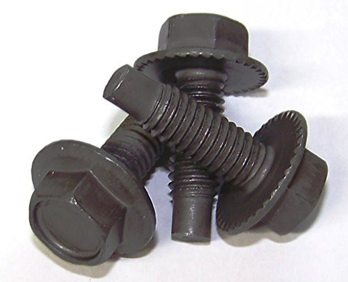 AU-VE-CO PRODUCTS AV5711 50 Qty-5/16-18 X 1" Body Bolt Indented Hex-Flange Washer Head W/Dog Point()