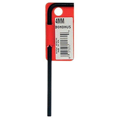 Bondhus BH15970 7mm Hex Tip Key L-Wrench with ProGuard Finish, Tagged and Barcoded, Long Arm