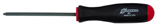 Bondhus BH11602 #2 Square Ball END Screwdriver () (2/Each)