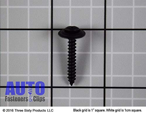 AU-VE-CO PRODUCTS AV11789 #8 X 1" Phillips Oval #6 Head Ab Point Tapping Sems - Package Quantity - 100