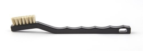 Brush Research BS93APH Toothbrush Style Hand Scratch Brush, Horsehair, 7-1/4" Length, 1/2" Bristle Length, 1/2" Brush Face Width (Pack of 12)