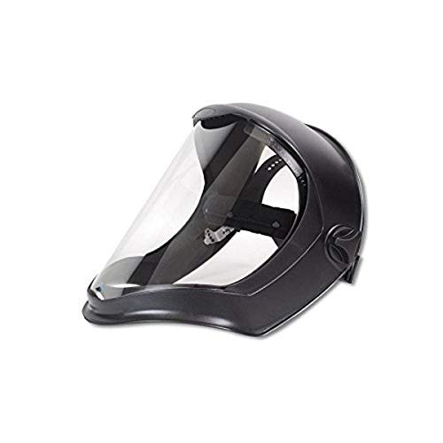 North Safety UVXS8510 Uvex Bionic Face Shield with Clear Polycarbonate Visor and Anti-Fog/Hard Coat (S8510)