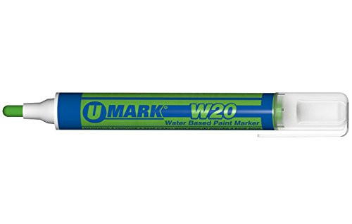 U-MARK INC UM10853 GREEN WATERBASED PAINT MARKER