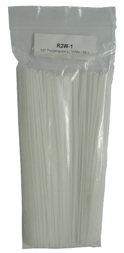 POLYVANCE URR02-01-04-NT Polypropylene (PP) Plastic Welding Rod, 1/8" Diameter 1 lb, Natural