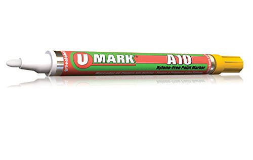 U-MARK INC UM10106 A10 XYLENE FREE PAINT MRKR-YELLOW