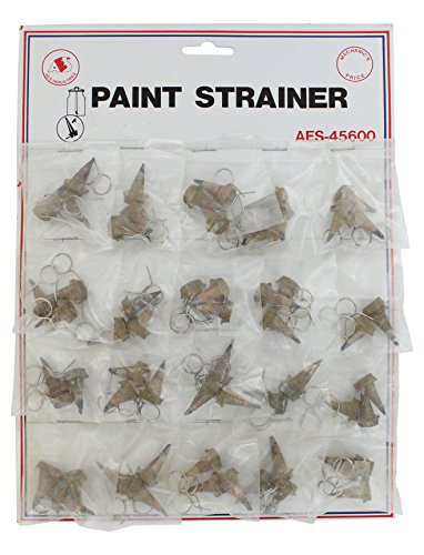 AES Industries AD45600 Lock-On Siphon Feed Spray Gun Pickup Tube Paint Strainer Hang-Up Display (60 Pack)