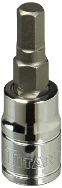Titan TL15605 Tools 5 mm 1/4" Drive Hex Bit Socket