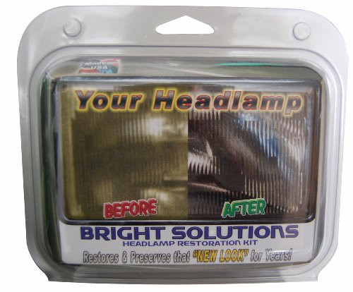 Symtech SY75010010 Bright Solutions Headlamp & amp Plastic Resurfacer Car Care Kit
