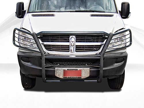 BLACK HORSE 17D502MA Grille Guard - Black Compatible with 2007-2009 Dodge Sprinter / 2007-2009 Freightliner Sprinter / 07-18 Mercedes -Benz Sprinter (Full Size) (Excl. Sprinter 4x4)