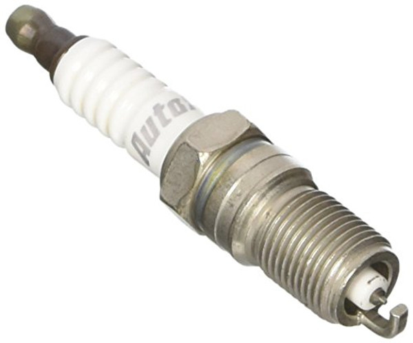 AUTOLITE APP605 Set (8pcs) Double Platinum Core Spark Plugs Resistor Tapered 14mm x 1.25 Thread