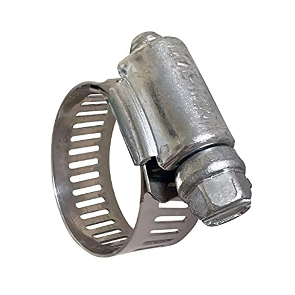 IDEAL DIVISN 5210051 Stainless Steel Band Hose Clamps Ideal Tridon #10 10 Pcs 1 Box (1/2" TO 1-1/16") Made in USA IDEAL DIVISN 5210051 Stainless Steel Band Hose Clamps Ideal Tridon #10 10 Pcs 1 Box (1/2" TO 1-1/16") Made in USA