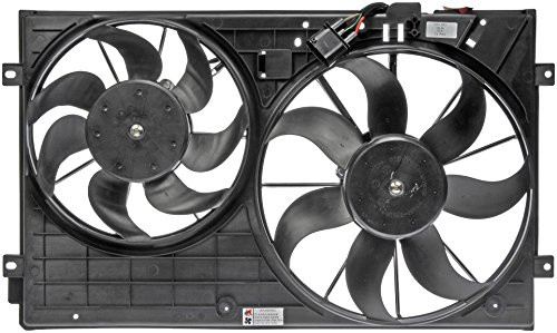 Dorman 620843 Engine Cooling Fan Assembly for Select Audi / Volkswagen Models