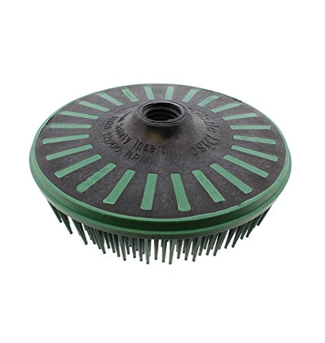 3M 3M24241 Abrasive 048011- Scotch-Brite Bristle Discs, 4 1/2", 50 RPM and 12,000 RPM, Green
