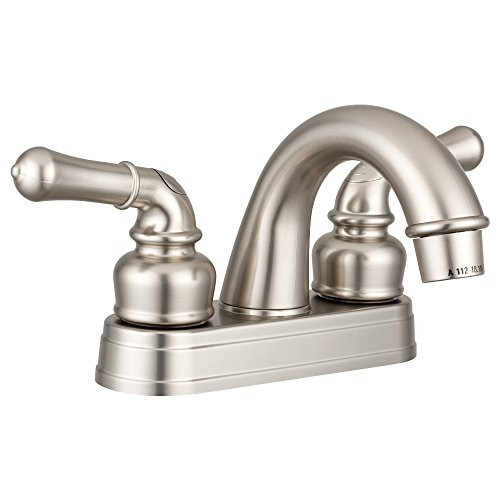 DURA FAUCET DFPL620CSN RV LAVATORYFAUCET NICKEL