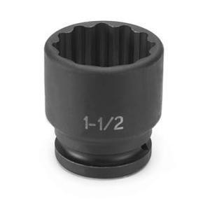 Grey Pneumatic GRE3158R SOC 1-13/16 3/4D IMP 12PT BLK