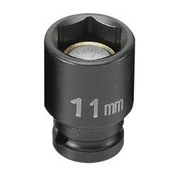 Grey Pneumatic GRE911MG 1/4" Drive x 11mm Magnetic Standard