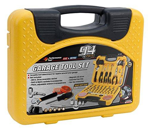 WILMAR WLMW1538 Performance Tool W1538 Mechanics Product Tool Set, 94-Piece