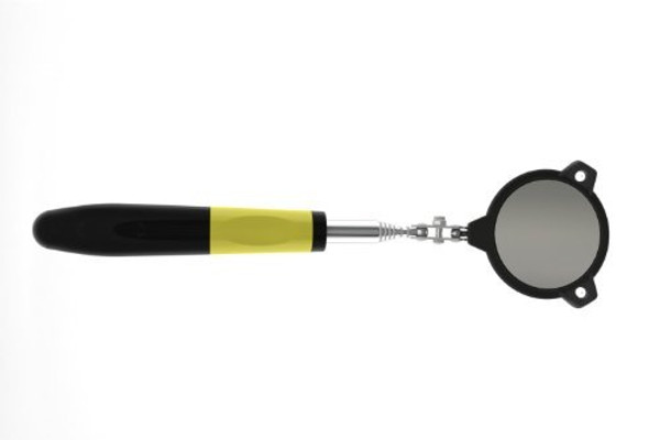 GENERAL TOOL GHM80557 Lighted Telescoping Inspection Mirror, 1.85" Round Head, Telescoping Range 11-1/2" to 34-1/4" S & INSTRUMENTS