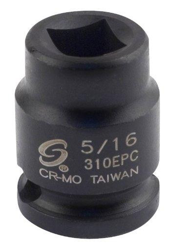 Sunex SUN310EPC 310EPC 3/8-Inch Drive 5/16-Inch Female Pipe Plug Socket